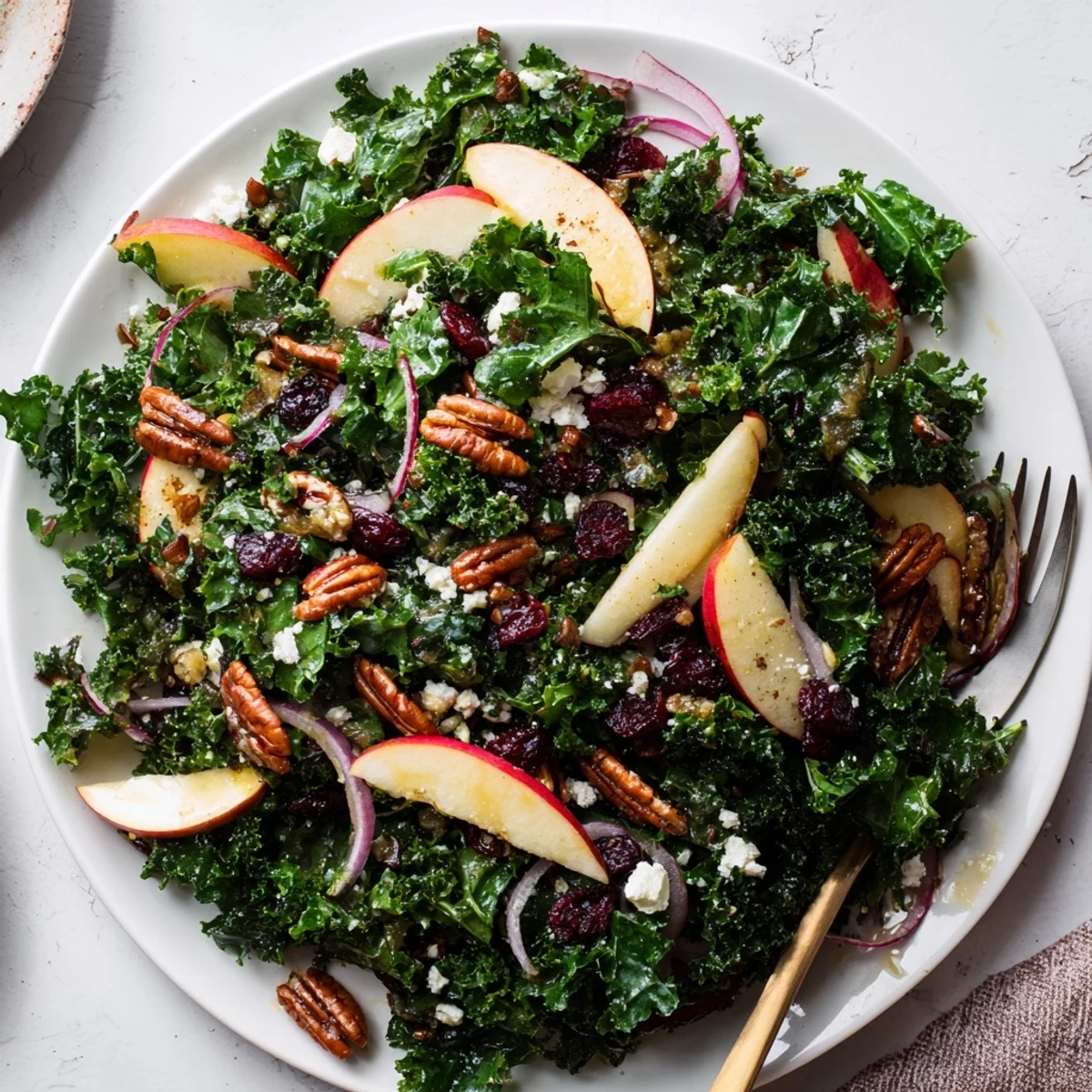 Winter Kale Salad with Pecans