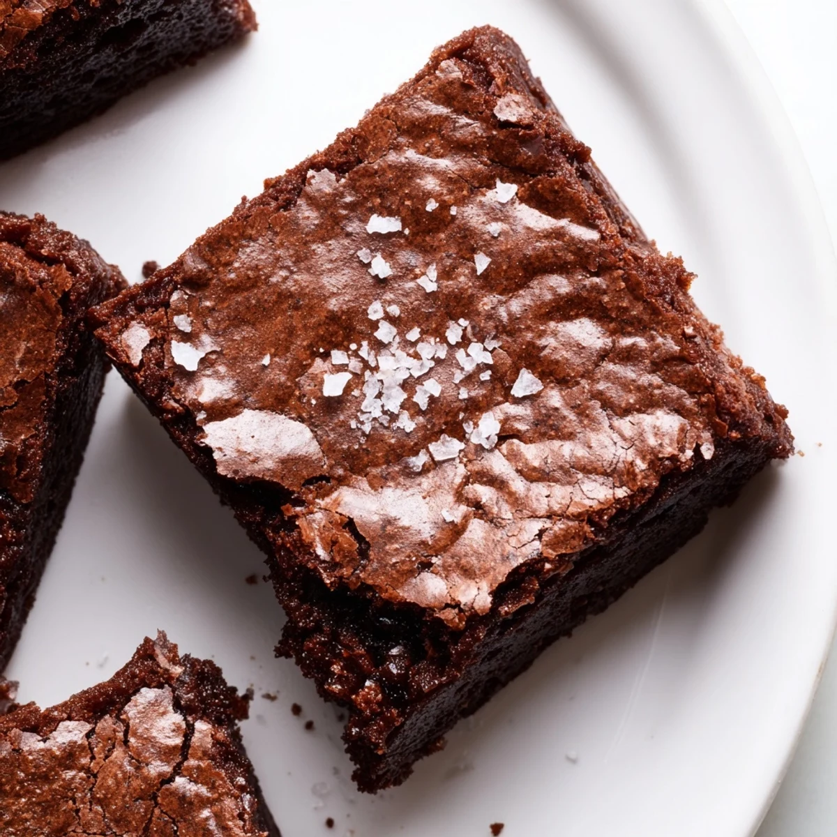 Warm golden brown butter mochi brownies rest on a cooling rack with a sliced square showing a rich, fudgy interior.