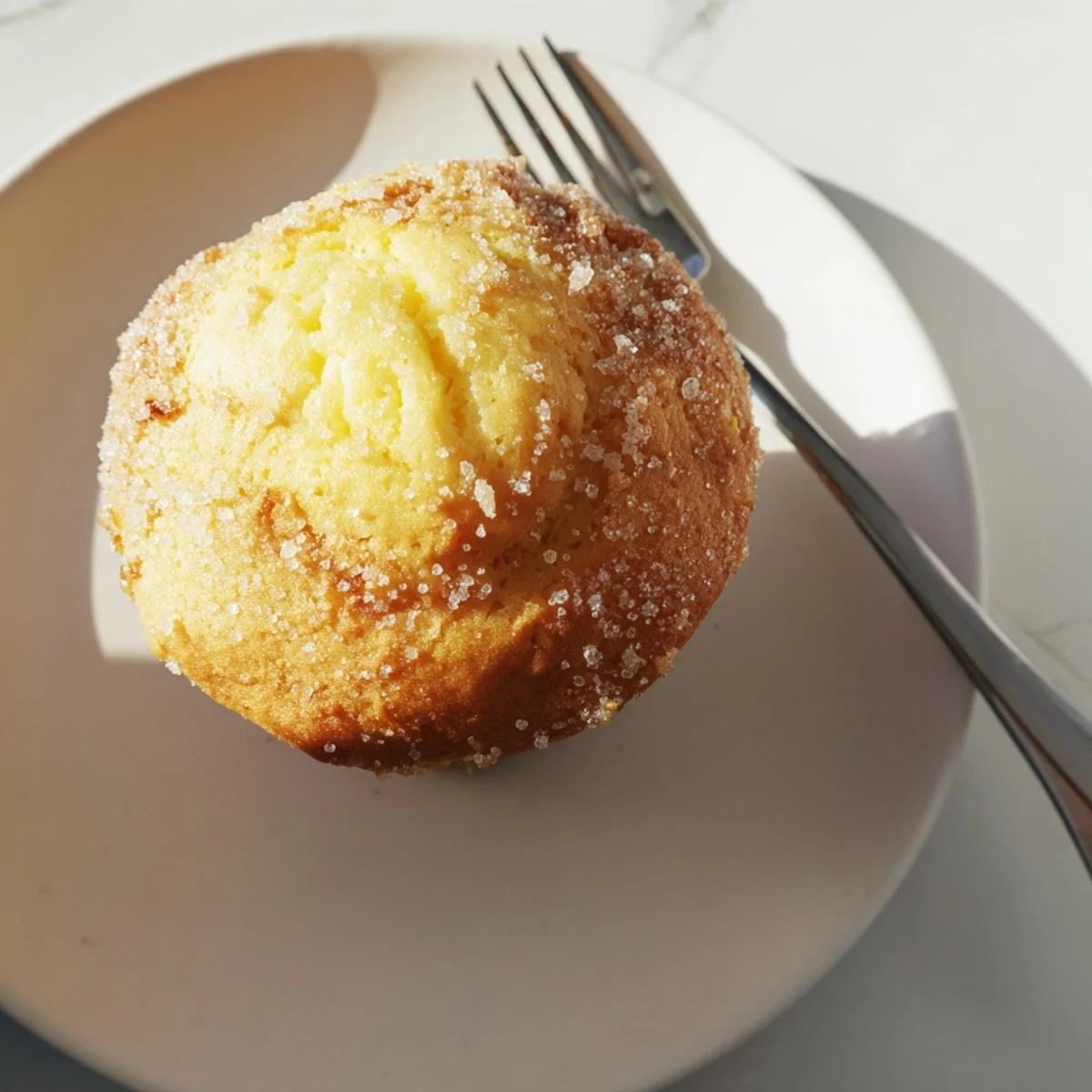 Moist breakfast muffins with creamy lemon cheese center and zesty citrus glaze