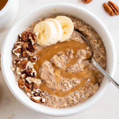 Brown Sugar Coffee Overnight Oats