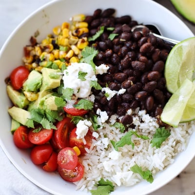 Black Bean Rice Bowl