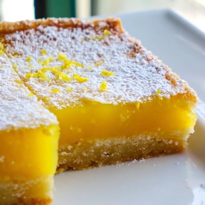 Bright Fresh Lemon Bars